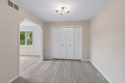 Second of two closets in the two-part bedroom.