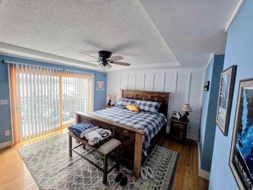 Primary bedroom with deck access