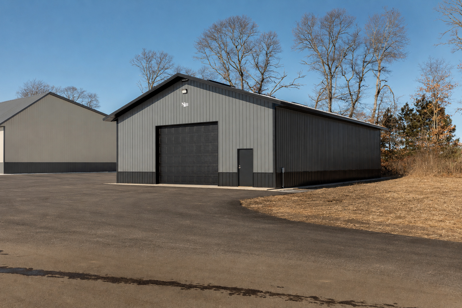 Building finished in July 2025 built by Northland Buildings. Photo is a rendered image.