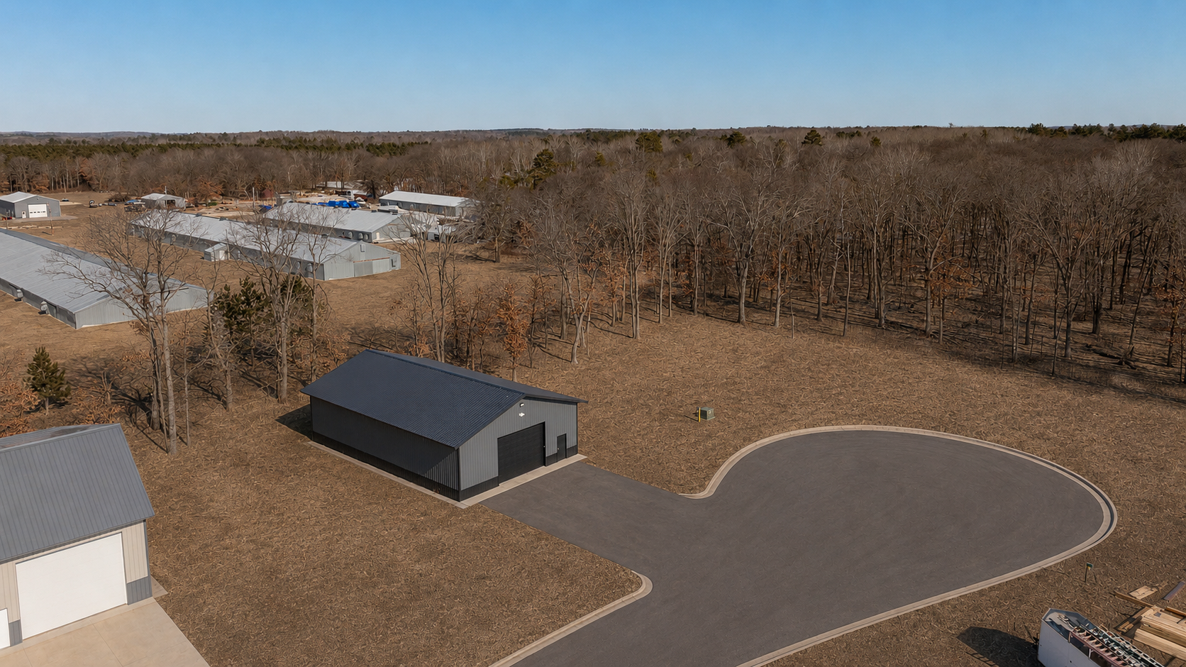 Located on a .46 acre lot. Photo is a rendered image.