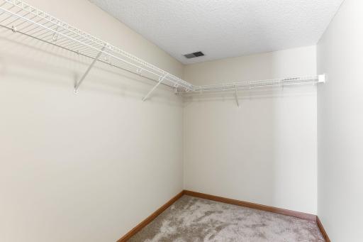 A spacious walk-in closet in 6 of the 7 bedrooms!!