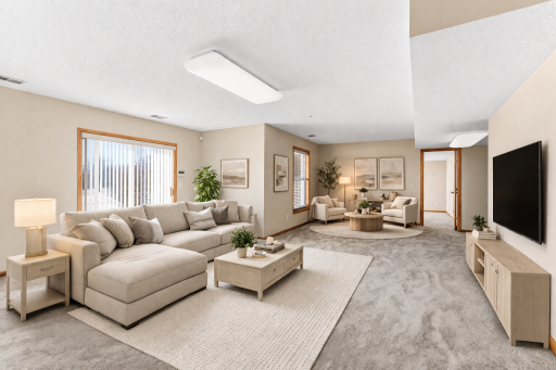 Virtually staged; so many possibilities with this space!