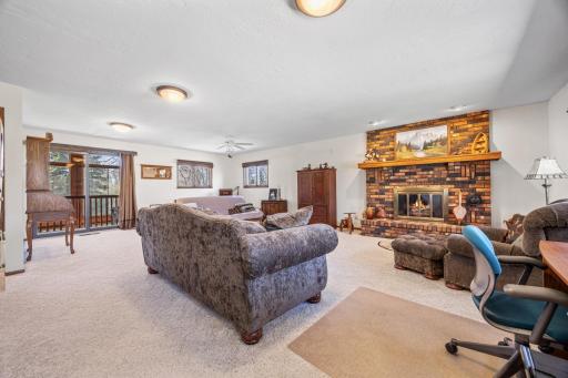 Primary Bedroom | Family Room | Wood Burning Fire Place |Upstairs