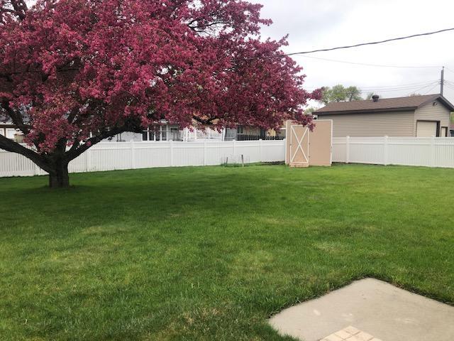 Back yard /shed