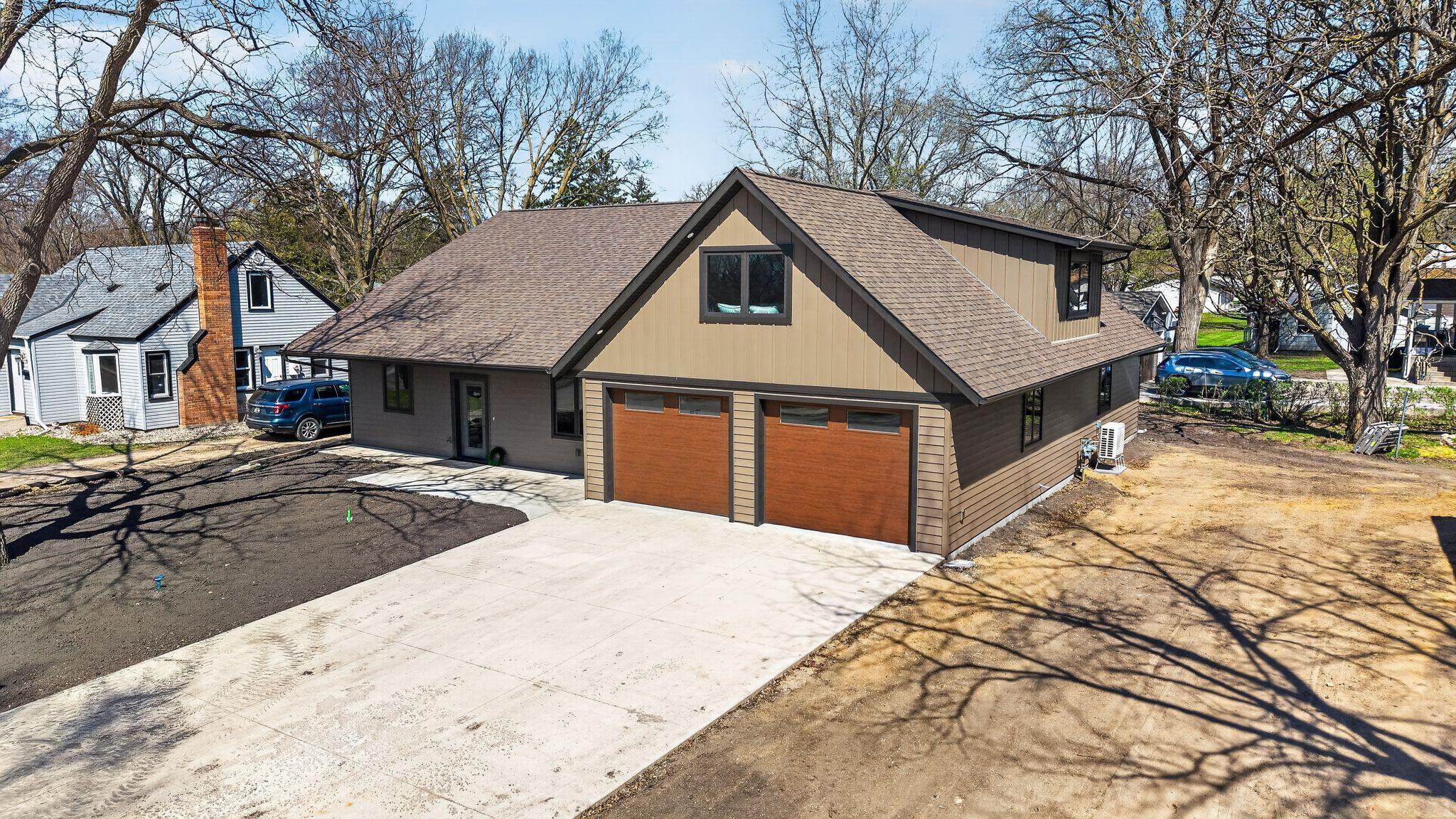 Front & Side of Home