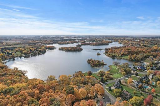 Fully recreational Lake O'Dowd is down the street
