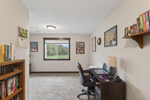 Bedroom 4 in the lower level is an "L" shape.