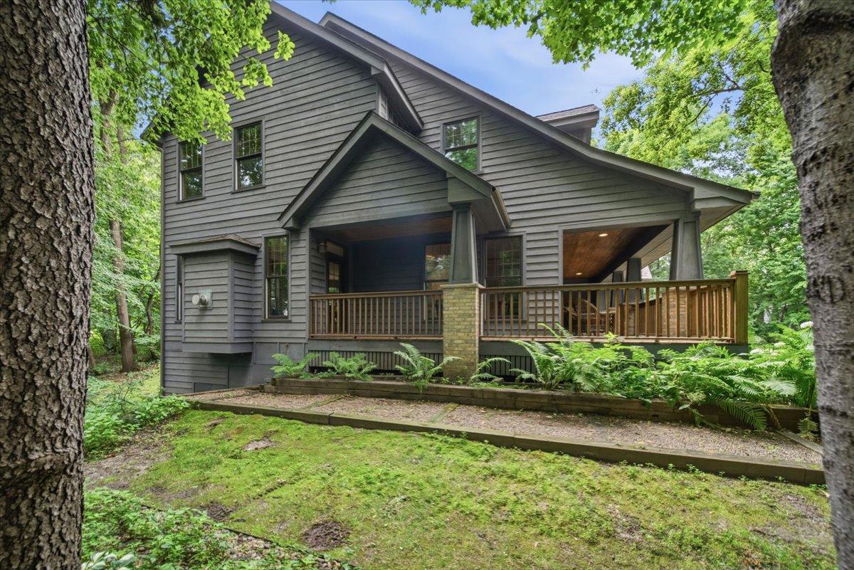 Classic wrap-around front porch!