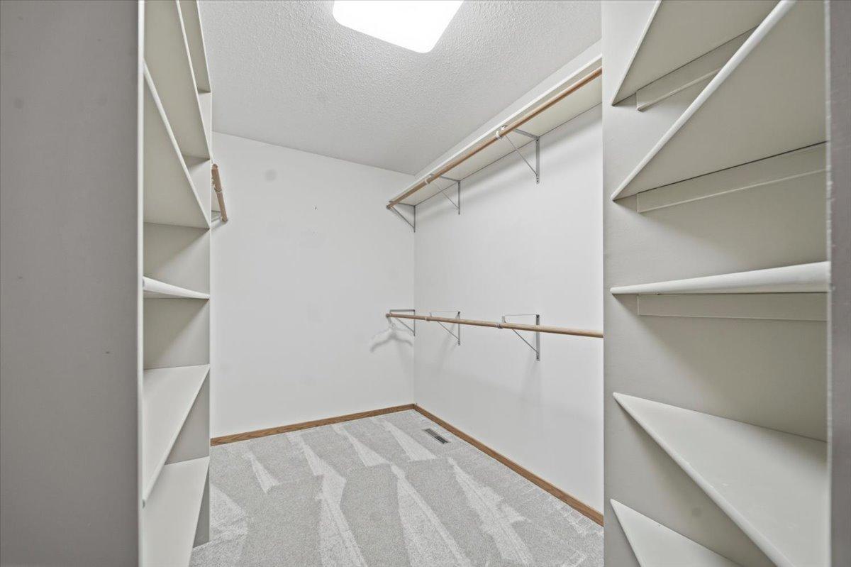Spacious Walk-in Closet!