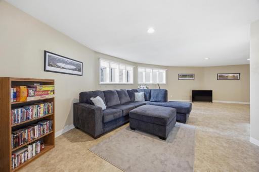 Lower level family room