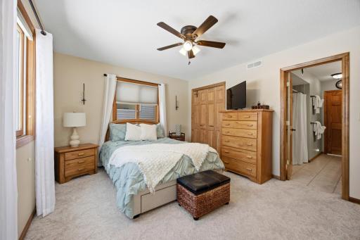 Main floor primary bedroom