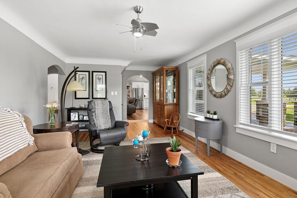 Family room off of living room