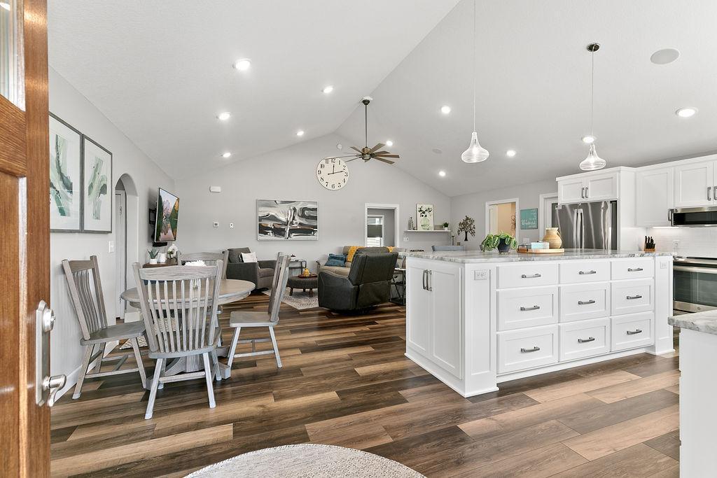 Open concept great room