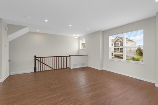 Nearly 2,000 finished square feet with an open design that feels larger than many townhomes.