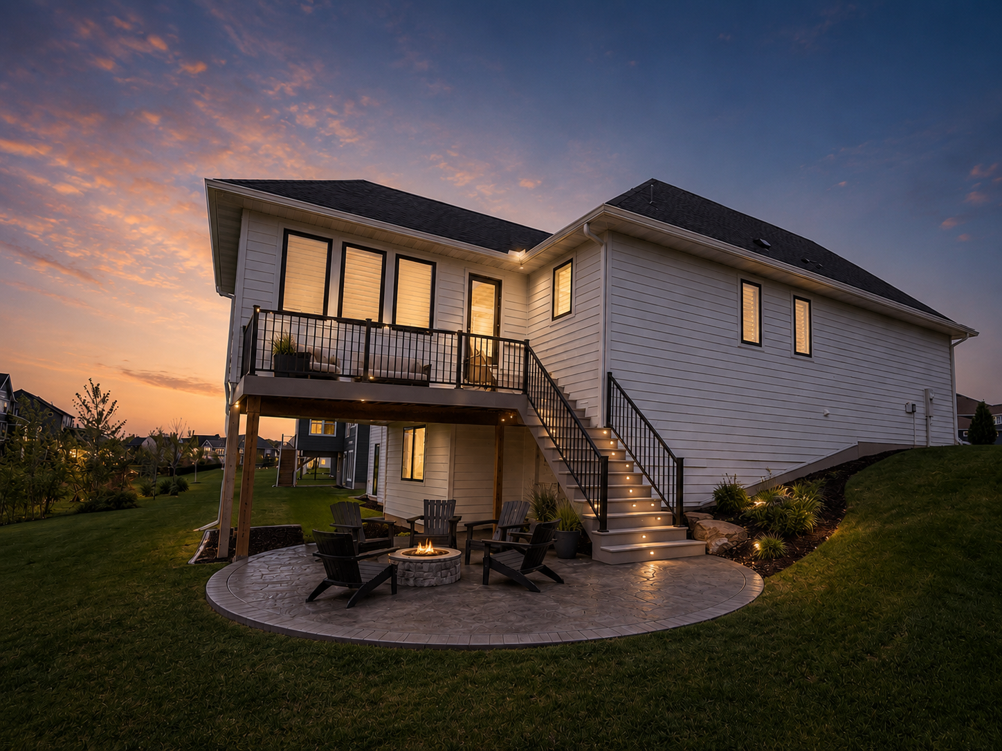 Deck Addition Rendering off Outside Window