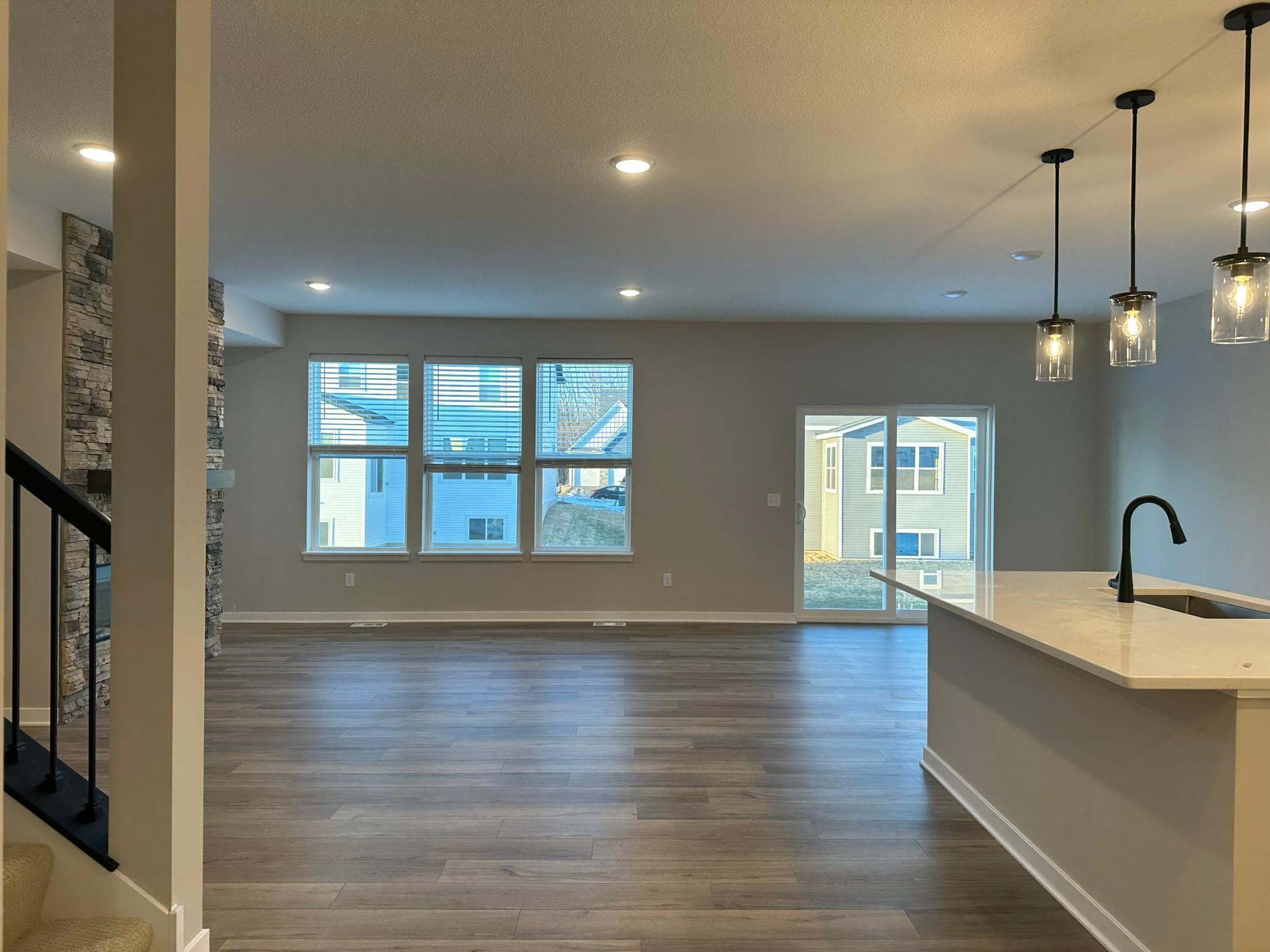 Open concept main floor