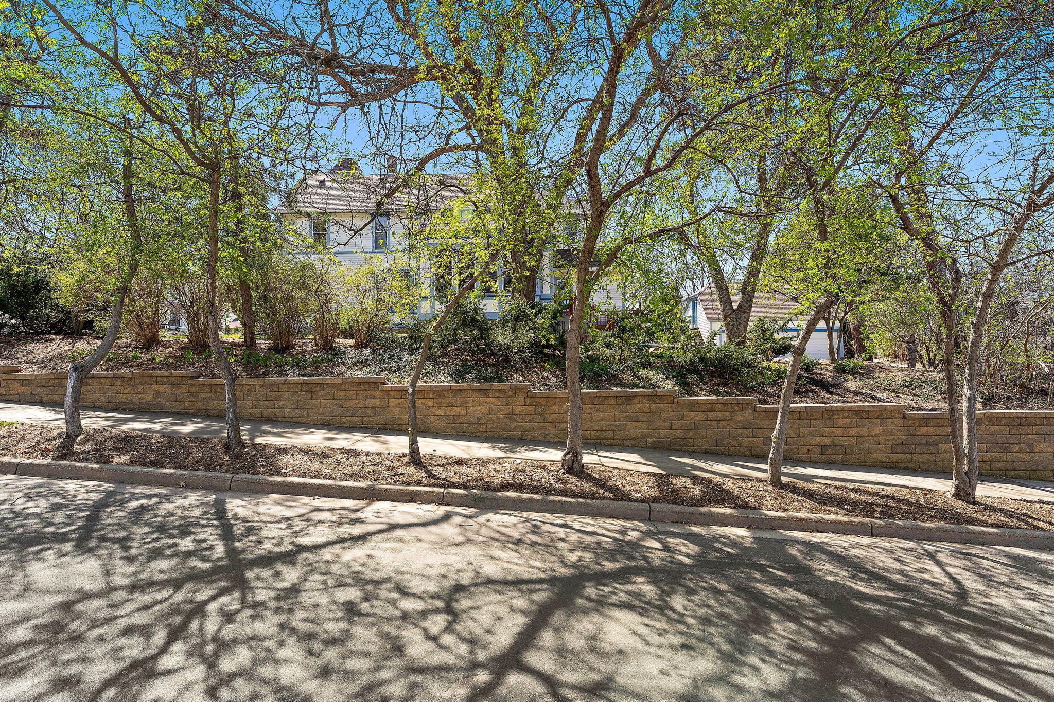Brand new retaining wall adds structure for years to come