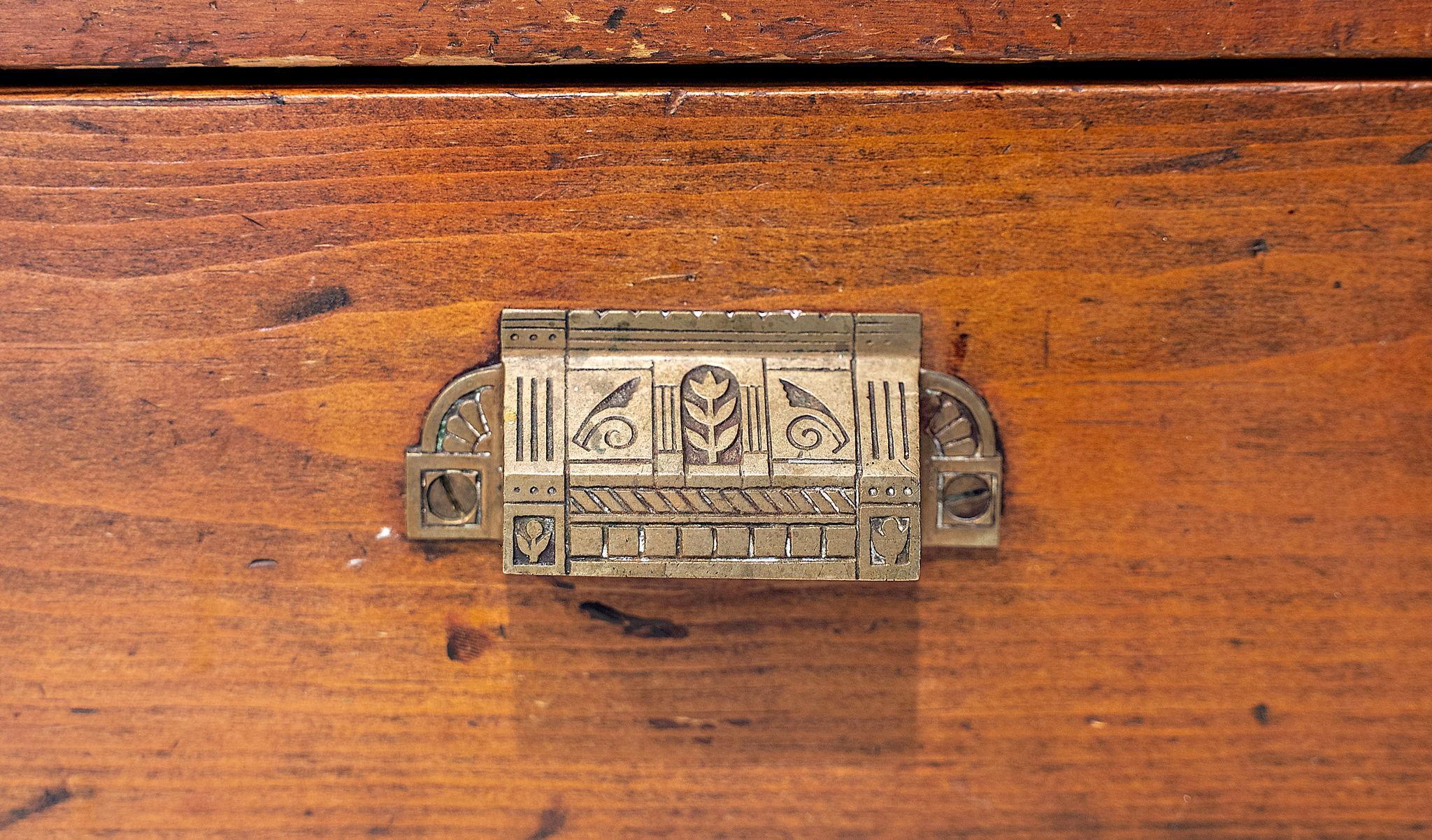 Intricate detail on the original hardware