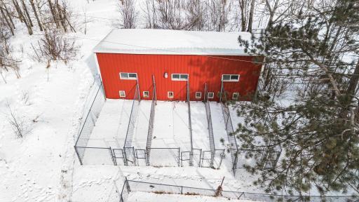 Kennels can be removed by seller.