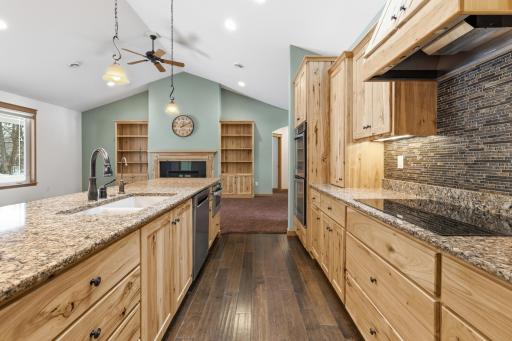 Great Kitchen w Many Cabinets and Plenty Space for Preparations