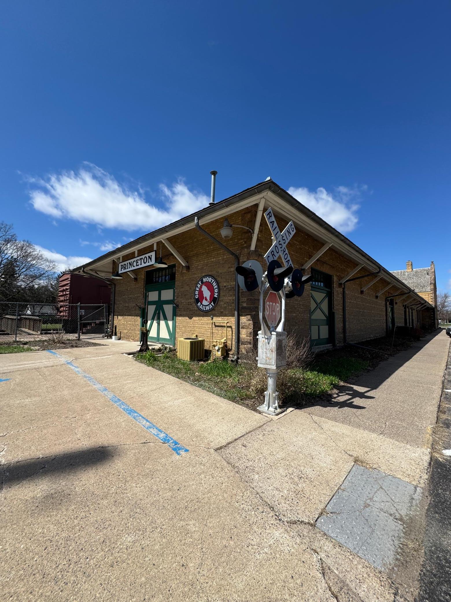 Princeton Great Northern Depot - Now houses The Mille Lacs Historical Society