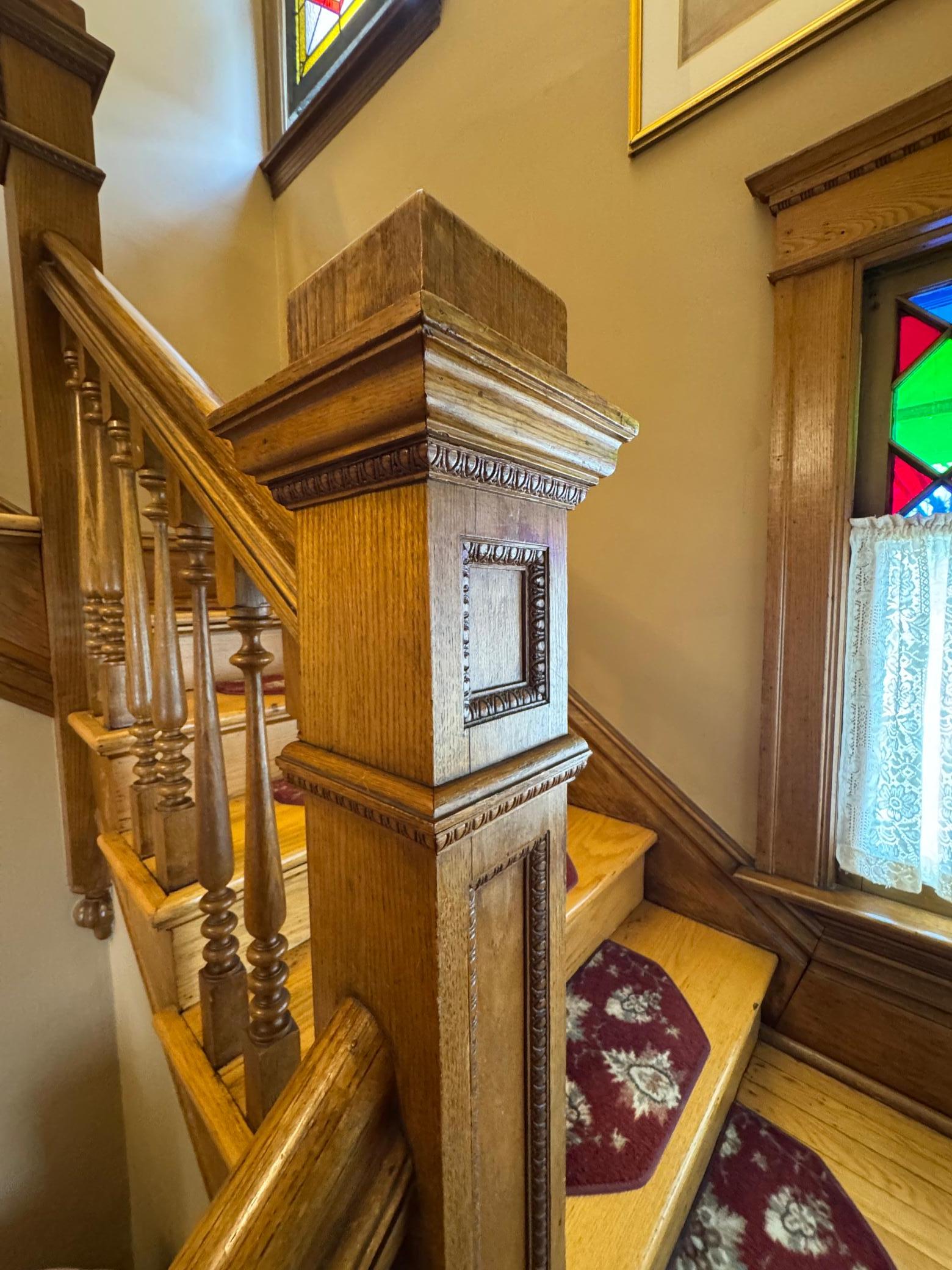 Original Grand Stairway Banister