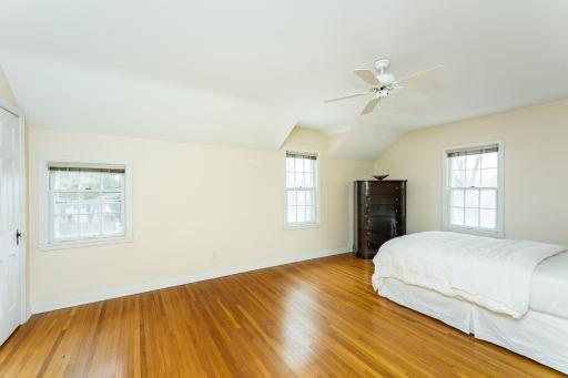 Upper level primary bedroom