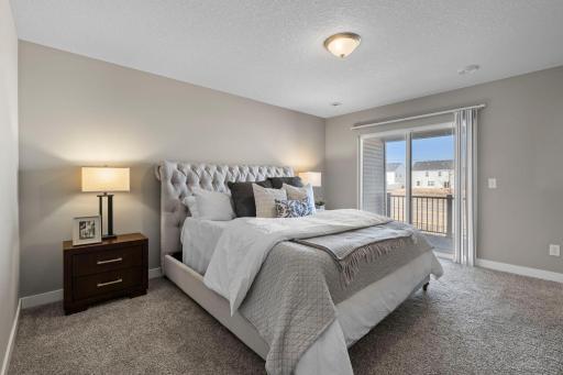 Upstairs, youâll find three bedrooms, including a private primary suite with its own deck.