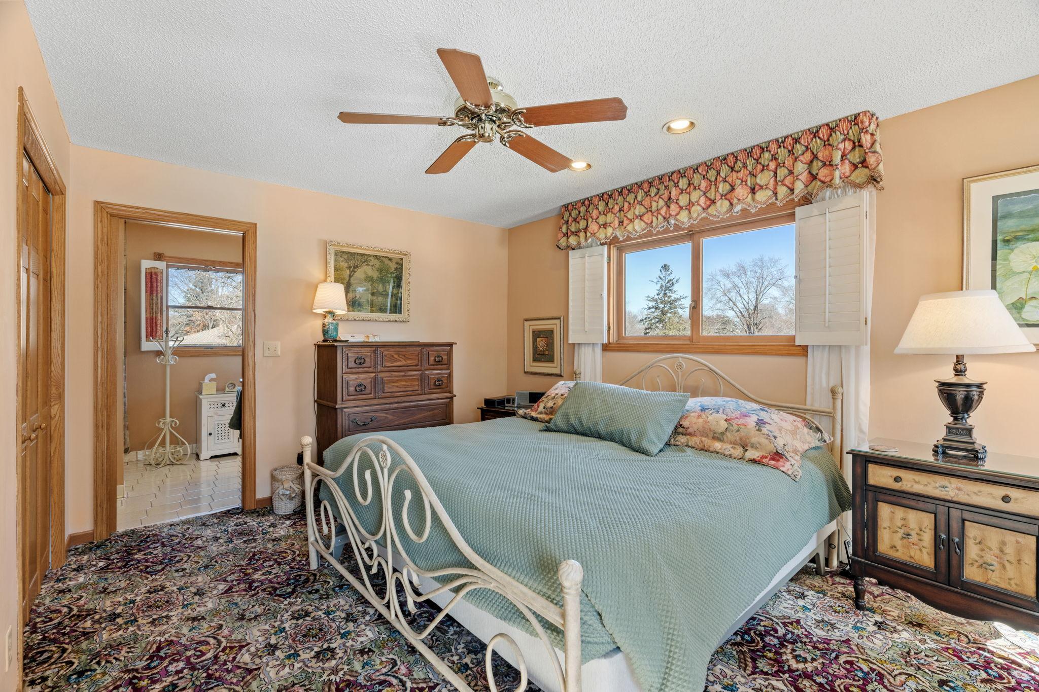 Primary suite offers plenty of space & appeal