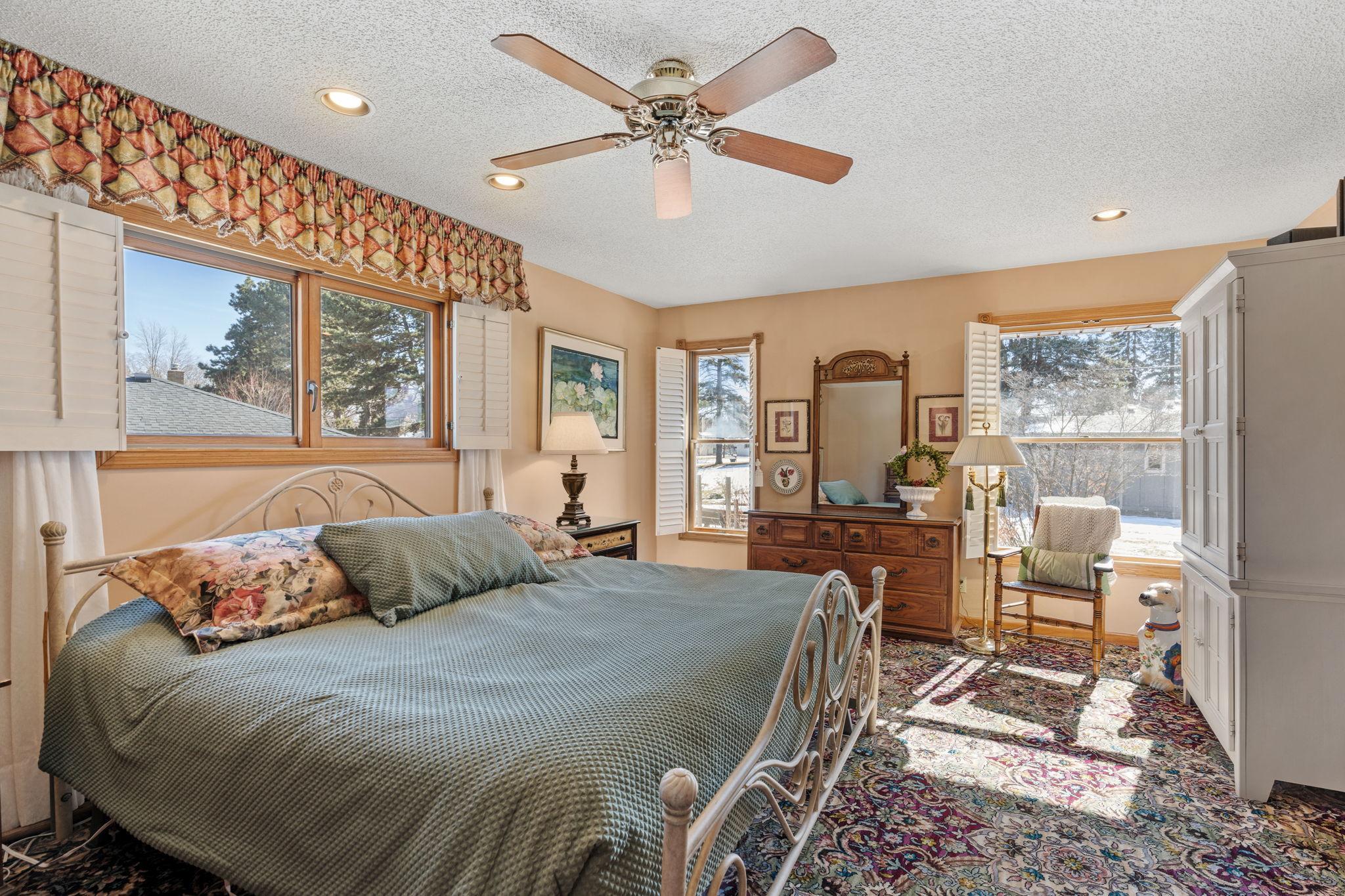 South facing windows