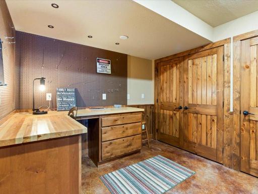 Hideaway Office/Workbench