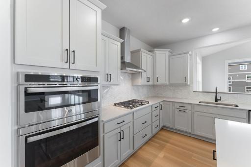 Nicely appointed upgrades with gas cooking