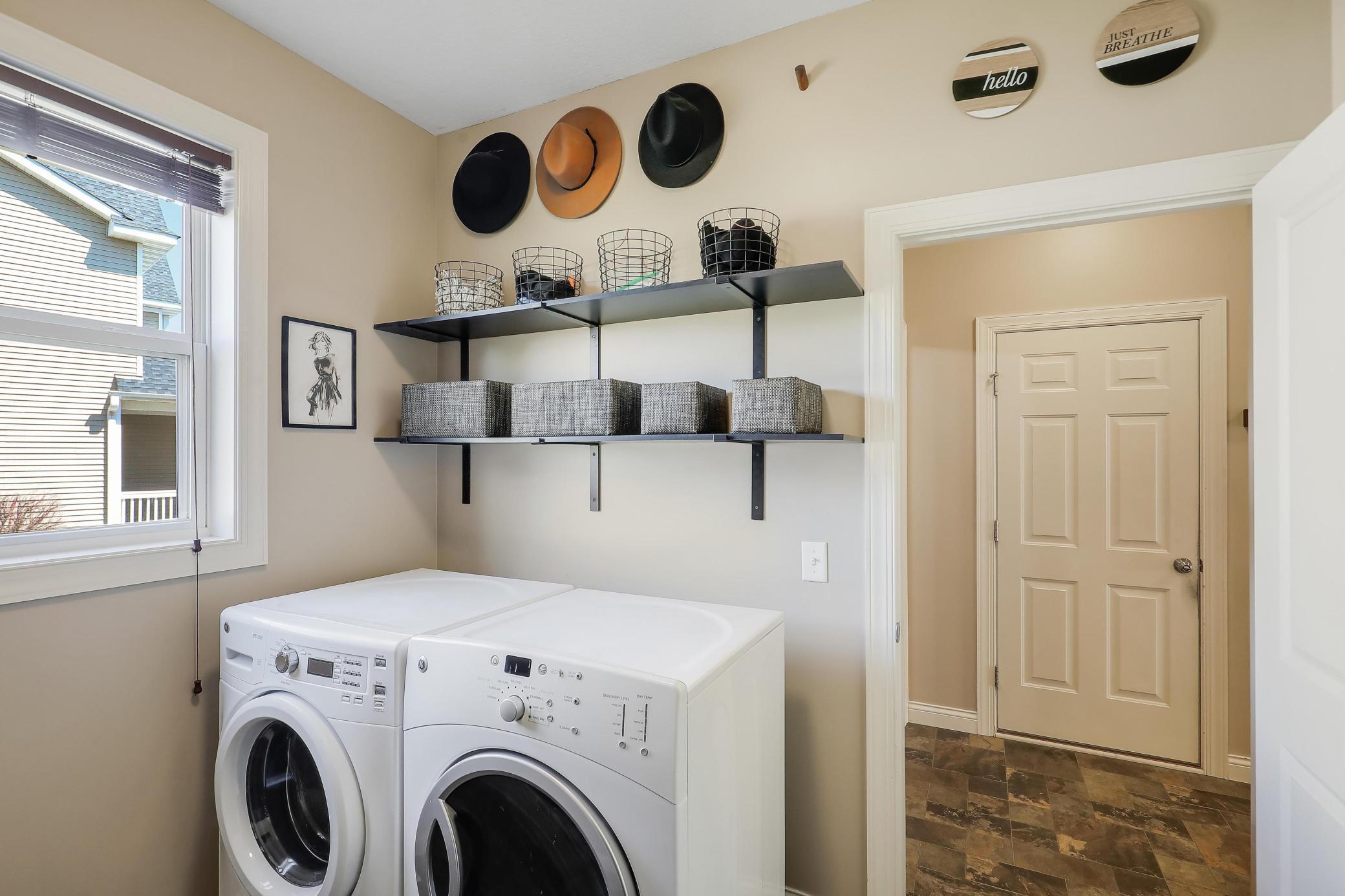 Laundry on the Main Level