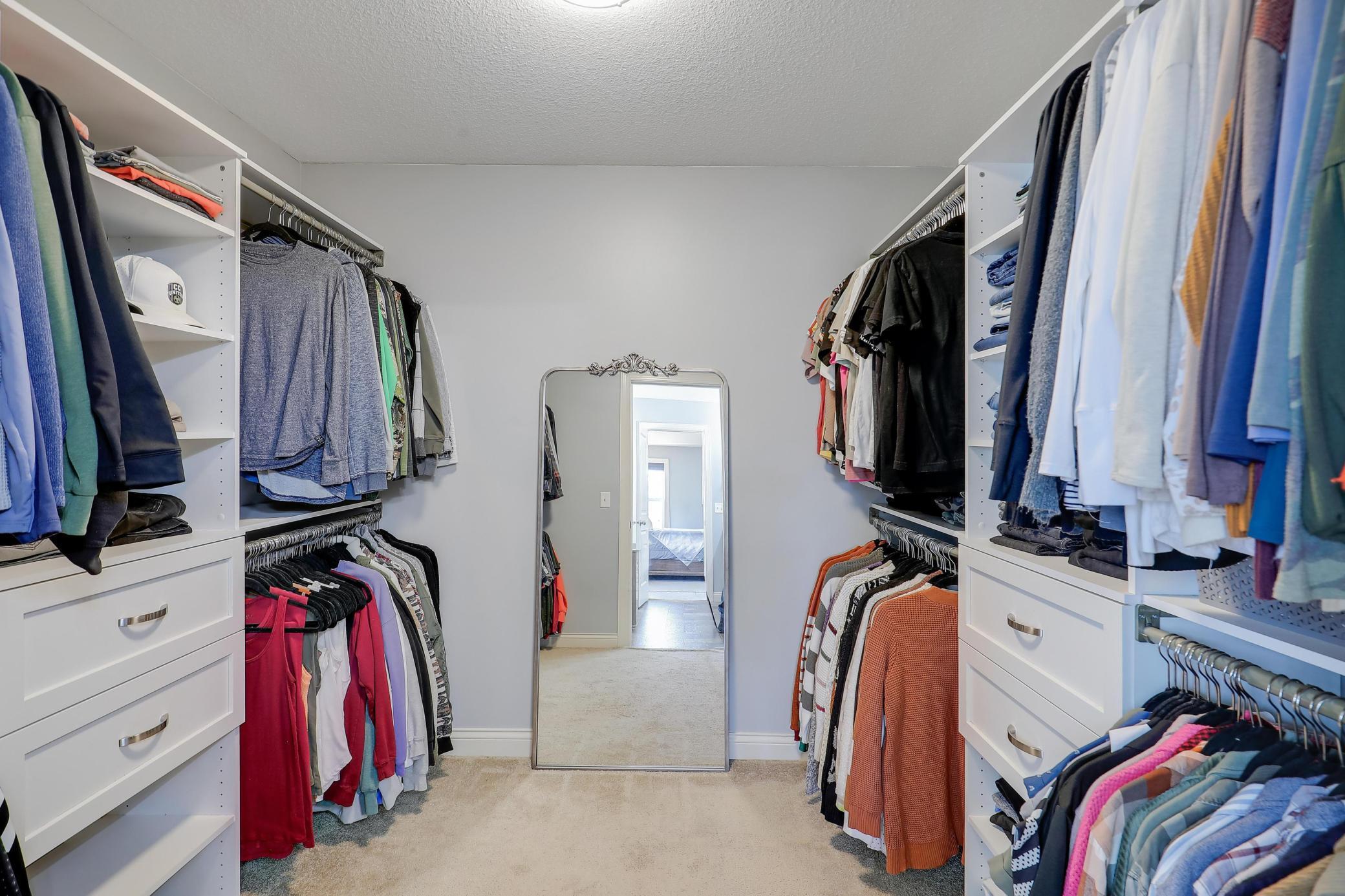 Walk in closet off Primary Bathroom