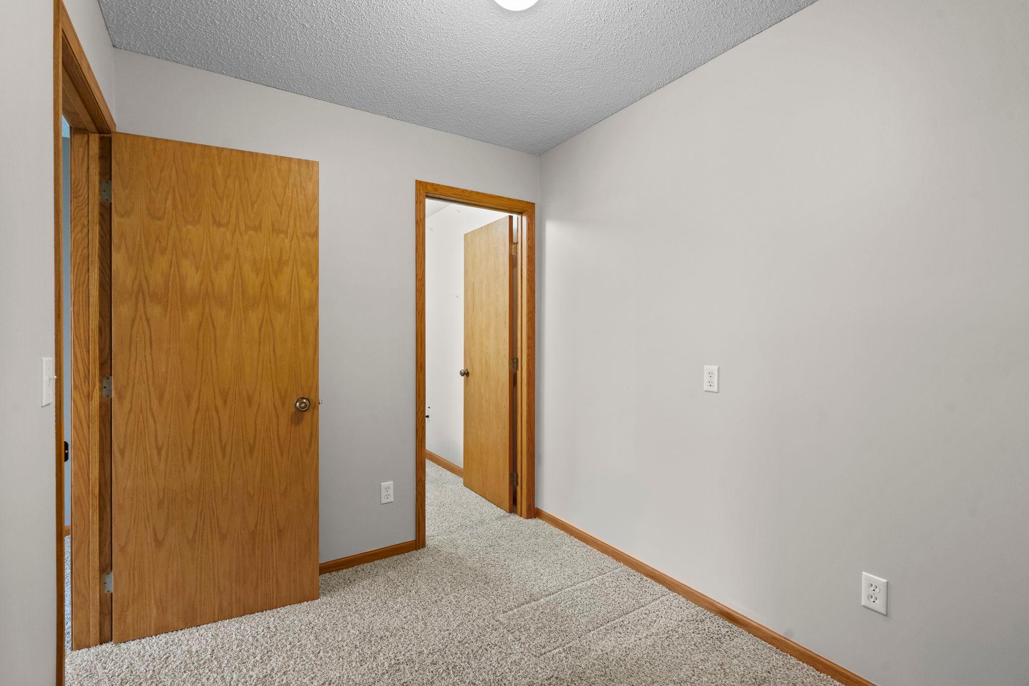 Extra storage closet in office