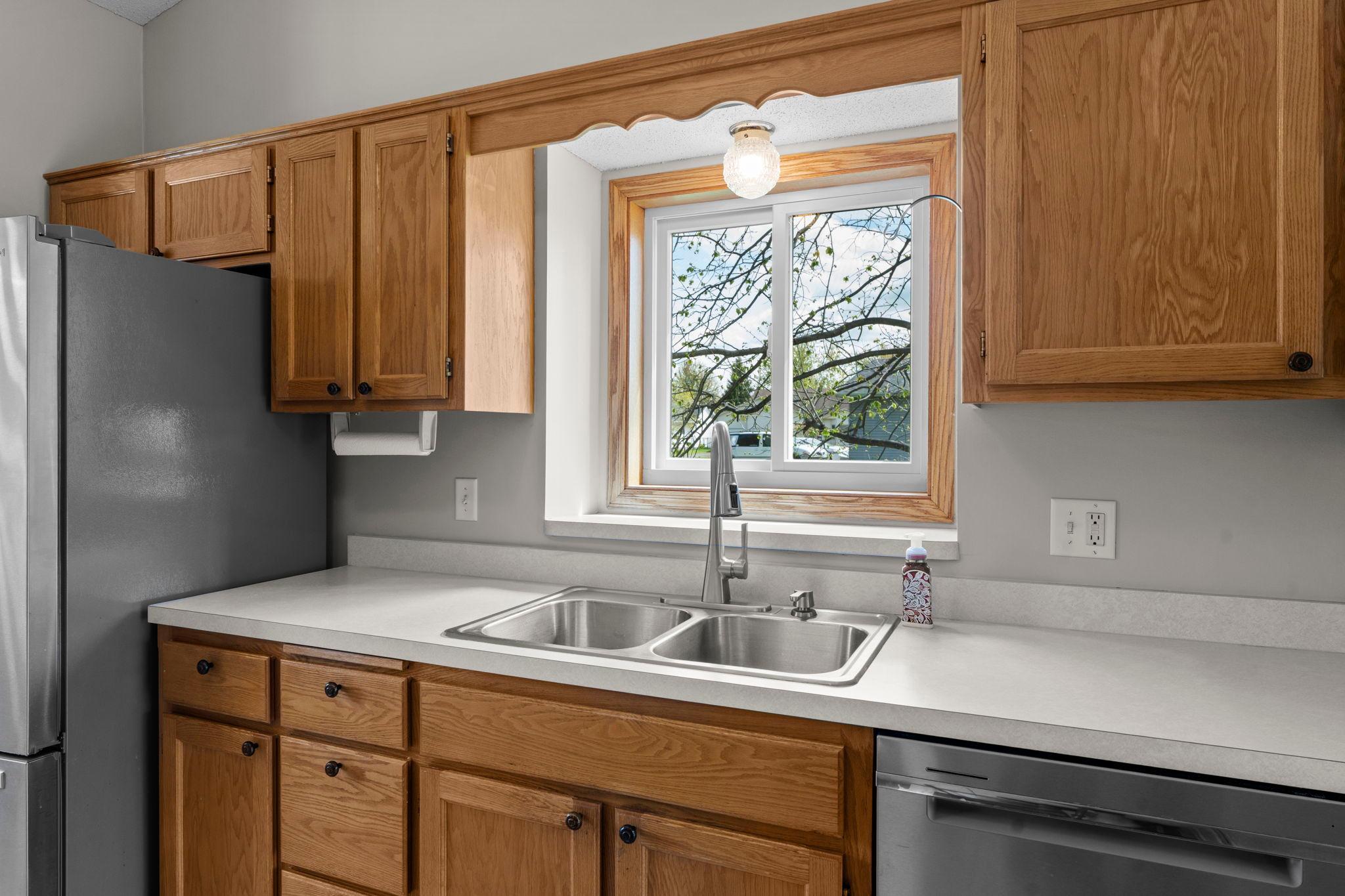 Lookout window with newer faucets