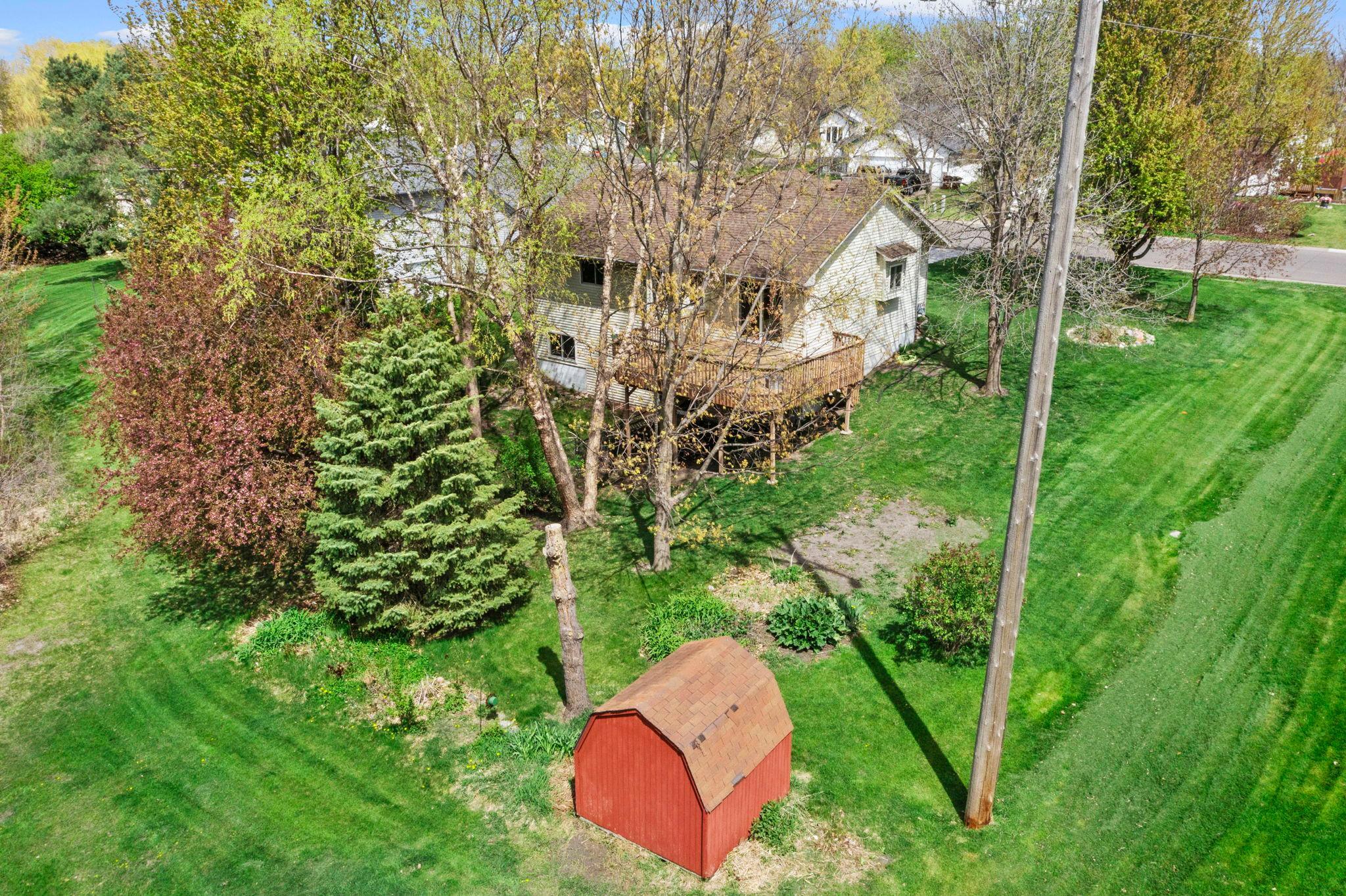 Medium treed lot for privacy