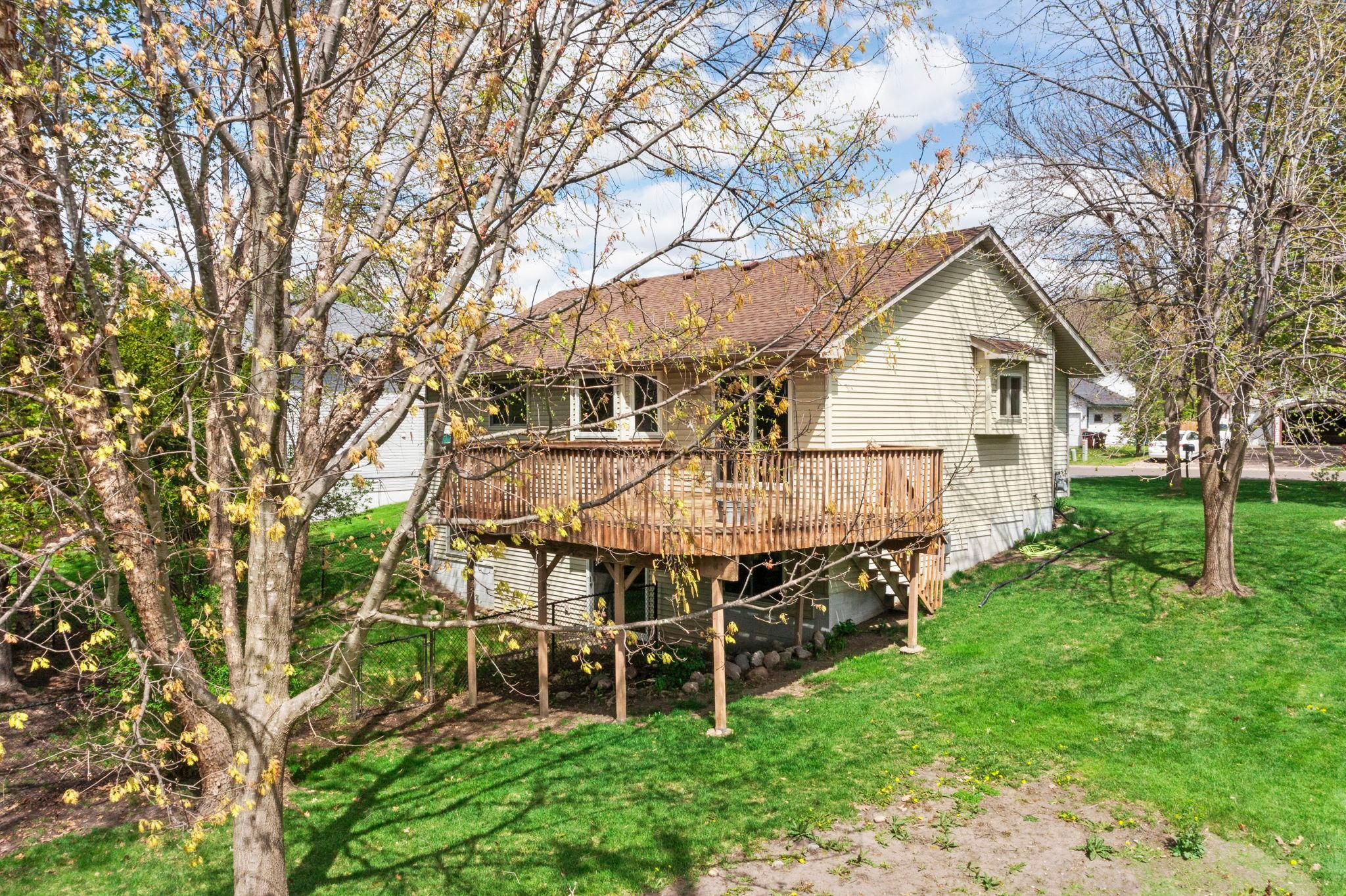 Southwest view of home