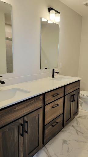 Well-appointed private bath designed for everyday comfort and functionality.