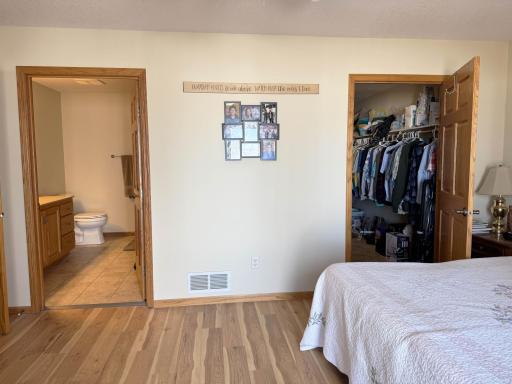 Another angle of the primary bedroom suite.