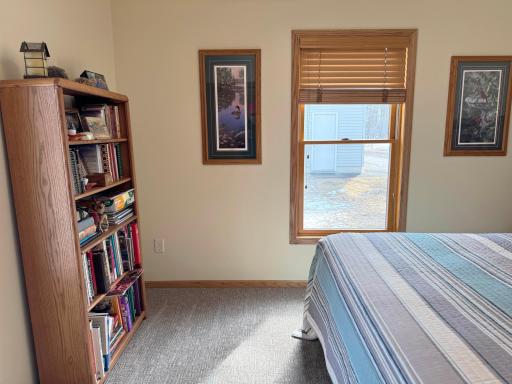 Another angle of the third bedroom on the main level.