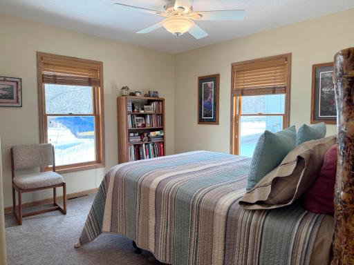 A look at the third bedroom on the main level.