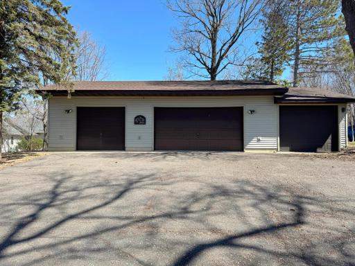Fabulous 4-car garage capacity for all the toys, with the 1st stall containing heated insulated "shop" space!