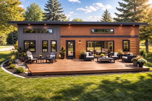 Ai Designed 800 sq ft Lake Home