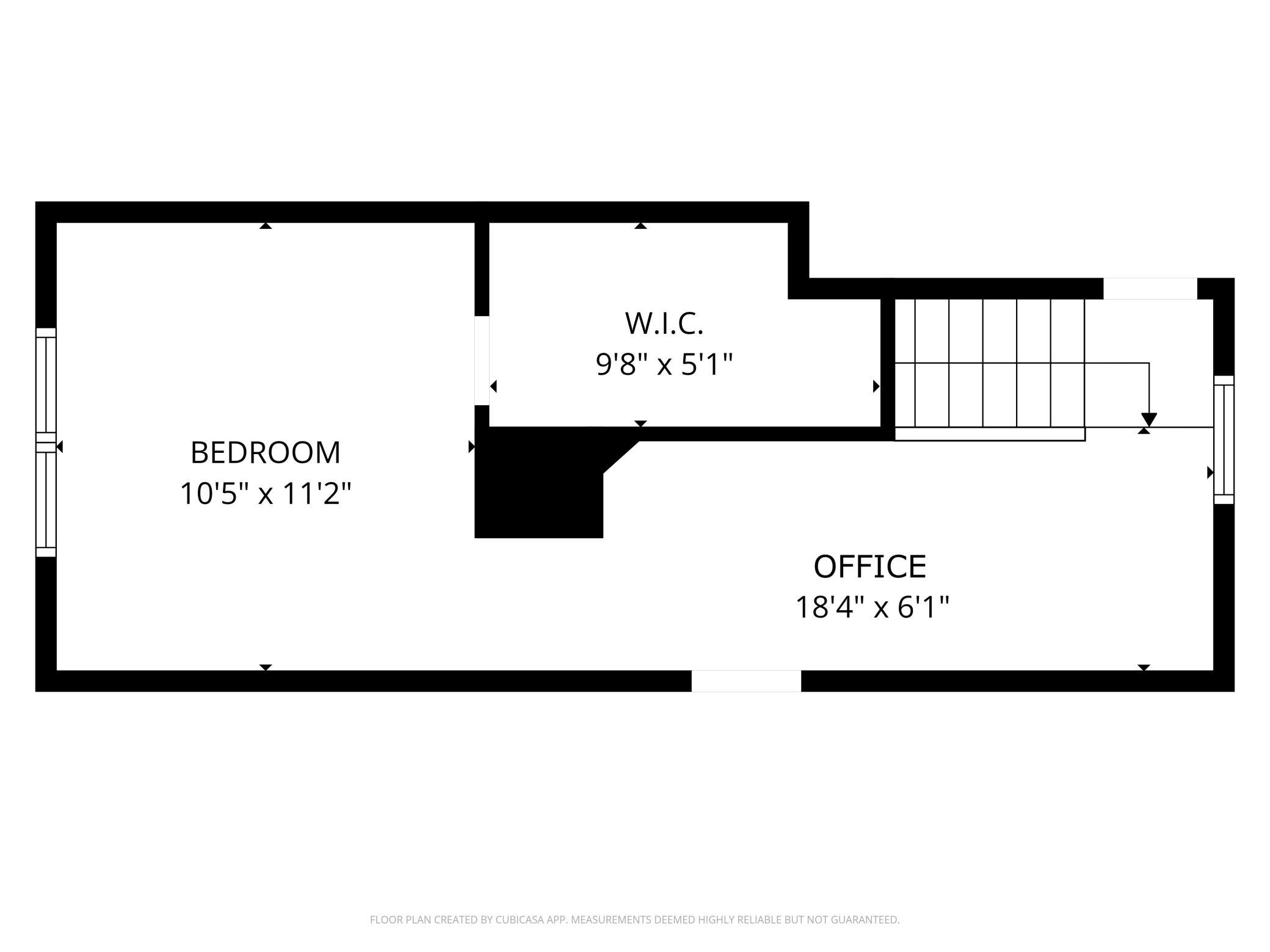 Floorplan: Upstairs