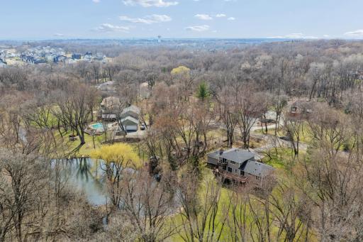 Only 21 homes in the circle, Each homes have about 1.5+ acres.