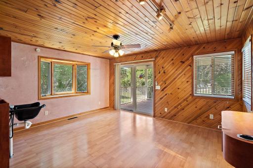 Multi-purpose space with access to covered fron porch