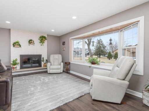 Take a look to the backyard and also enjoy all the natural light through the large window.