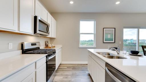 Look at all that space! *Photo is of a model home, colors may vary in actual home.