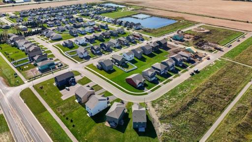 Notice the two large ponds and walking trails throughout.